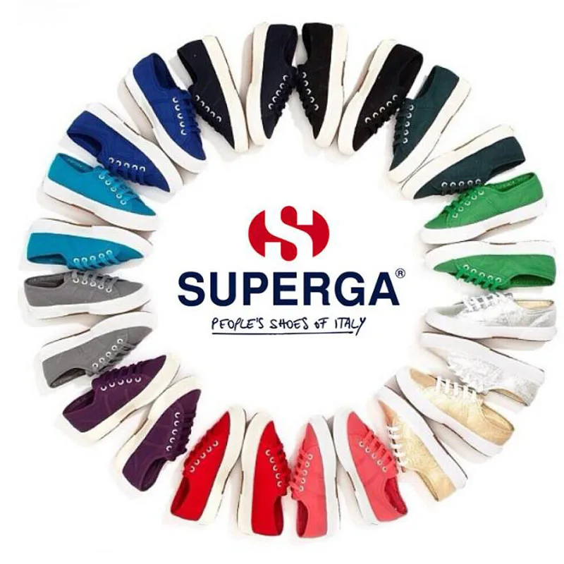 SUPERGA 2750 Cotu классические черные женские удобные кроссовки Velcr для мужчин 2019A118