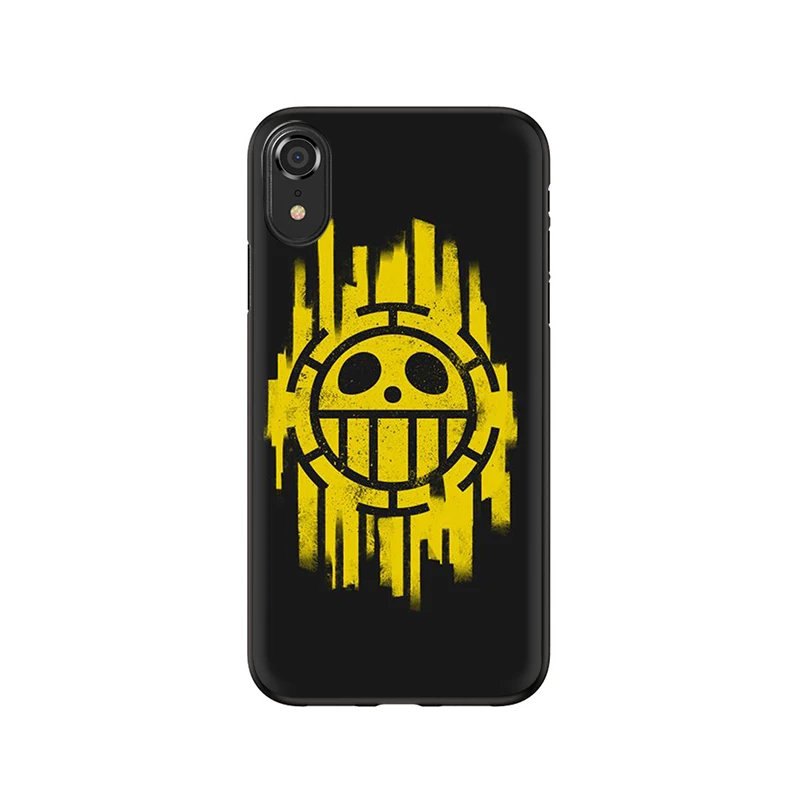 EWAU one piece Trafalgar Law логотип мягкий силиконовый чехол для телефона чехол для iPhone 5 5S SE 6 6s 7 8 Plus X XR XS 11 Pro MAX - Цвет: B2