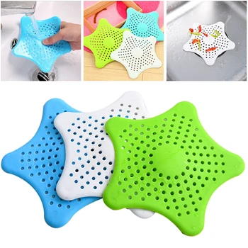 

3pcs Drain Catcher Sink Filter Strainer Stopper For Kitchen Shower Bathroom Water Sink Drainer Bath Stopper Hair Catcher