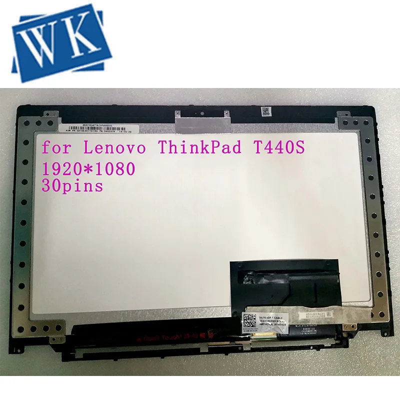 

ЖК-экран FHD 14 дюймов с дигитайзером в сборе + рамка для Lenovo ThinkPad T440S