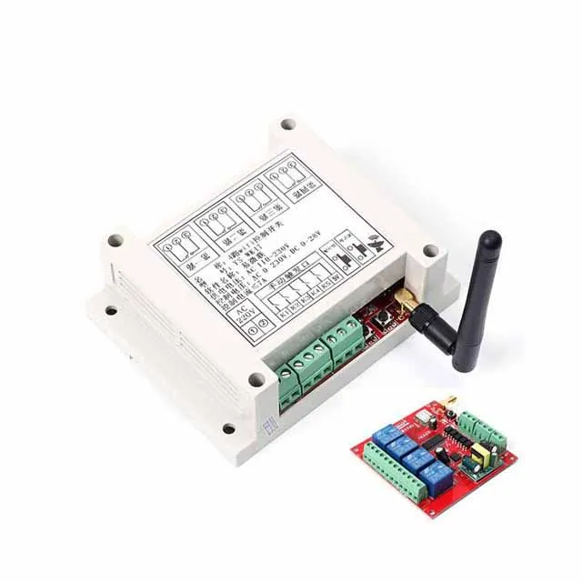 

A23-- AC 110V-230V Wifi Relay Switch Multi Channel Mobile Phone Remote Control Network Relay Module With Antenna