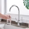 Purification Features Dual Handle Sink Filtered Taps Mixer Crane Kitchen drinking water Faucets 360 Degree Rotation with Water ► Photo 3/6
