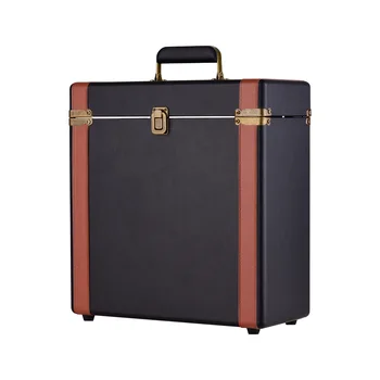 

Locked Vinyl Record Storage Case Box Holder for Records Ablums Record storage box electric accessories