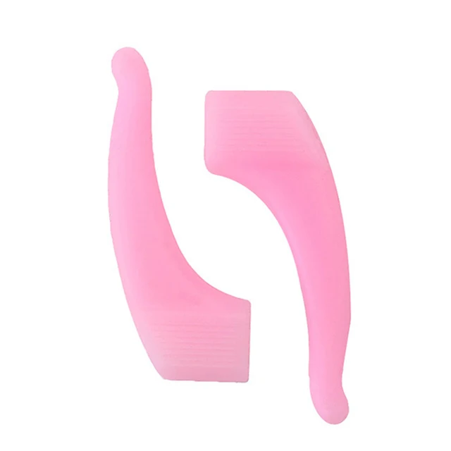 Fashion Anti Slip Ear Hook Eyeglass Eyewear Accessories Eye Glasses Silicone Grip Temple Tip Holder Spectacle Eyeglasses Grip Pink