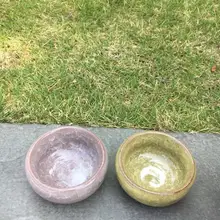 Маленькие толстые изолированные стеклянные керамические китайские чайные чашки кунг-фу