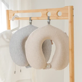 

Original Xiaomi Mijia 8H U Shape Memory Foam Neck Pillow Antibacterial Portable Travel Always neck guard Stay with you