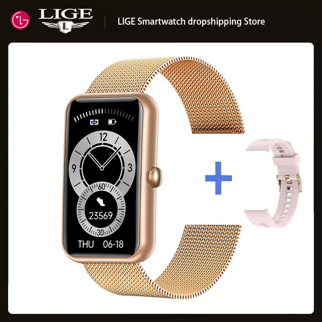 New Smart Band Women Watch Fitness Tracker Bracelet Waterproof Smartwatch Heart Rate Monitor Blood Oxygen For Huawei Xiaomi