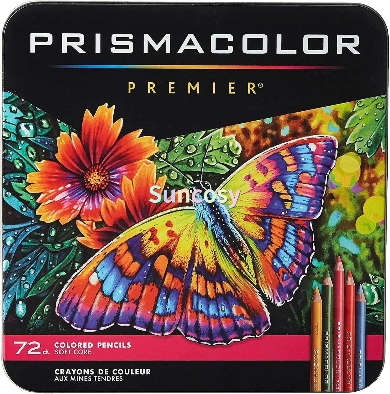 Prismacolor Premier Soft Core Colored Pencil, Set of 24 Assorted