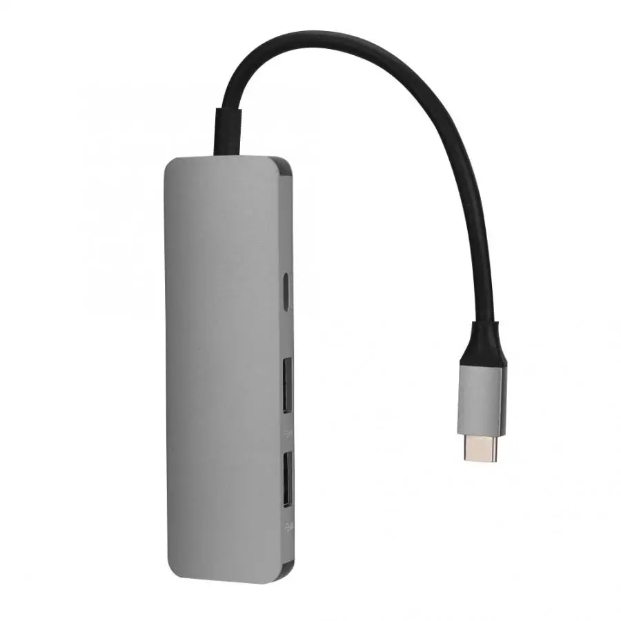 4 в 1 USB-C к HDMI+ USB3.0+ PD порт док-станция usb-адаптер USB концентратор док-станция USB