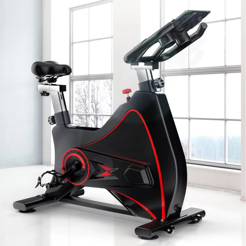 806 Indoor Ultra-quiet Spinning Bike Magnetic Control Indoor Exercise Bike All-Inclusive Sports Gym Bear 250KG