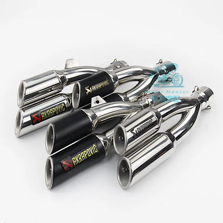 

Motorcycle Sports Car Modified Yongyuan 350 Fighting Falcon 250 Yamaha Kawasaki Xiaorenzhe 250/300 Scorpio Exhaust Pipe