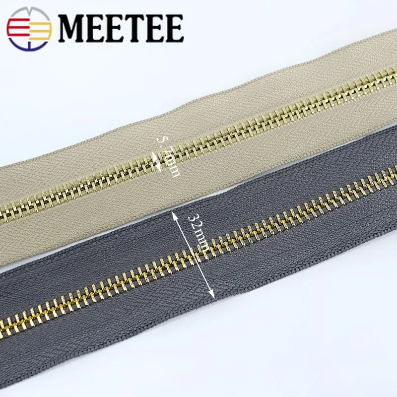 1 шт. Meetee 85 см 5# Металлические молнии Авто замок Open-end молнии для куртки пальто DIY сумки Швейные аксессуары для художественного оформления