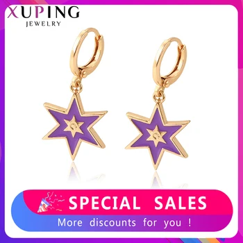 

Xuping Fashion Long Star Temperament Style Earrings Charm fit for Women Girls Jewelry Nice Birthday Gifts S136.6-96937N3