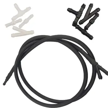 

5pcs/Set Universal Car Windshield Washer Nozzle Fluid Water Hose Tube Connectors