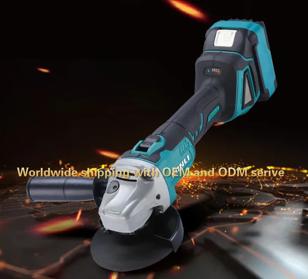 Электрическая угловая шлифовальная машина литиевая бытовая электрическая с