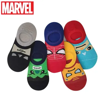 

Original Disney Baby Boy Socks Cartoon Marvel Iron Man Superman Spiderman Batman Super Hero Kid Girl Cotton Socks Summer Thin Br
