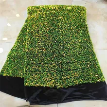 ירוק האחרון צרפתית ניגרי שרוכי בד 2019 לבן באיכות גבוהה טול שרוכים אפריקאים בד חתונה אפריקאי צרפתית טול תחרה(China)