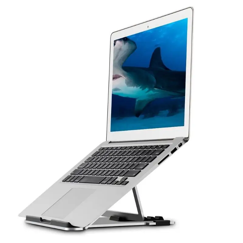 Подставка для ноутбука из алюминиевого сплава складной ноутбук планшет Поддержка Регулируемый кронштейн для ПК