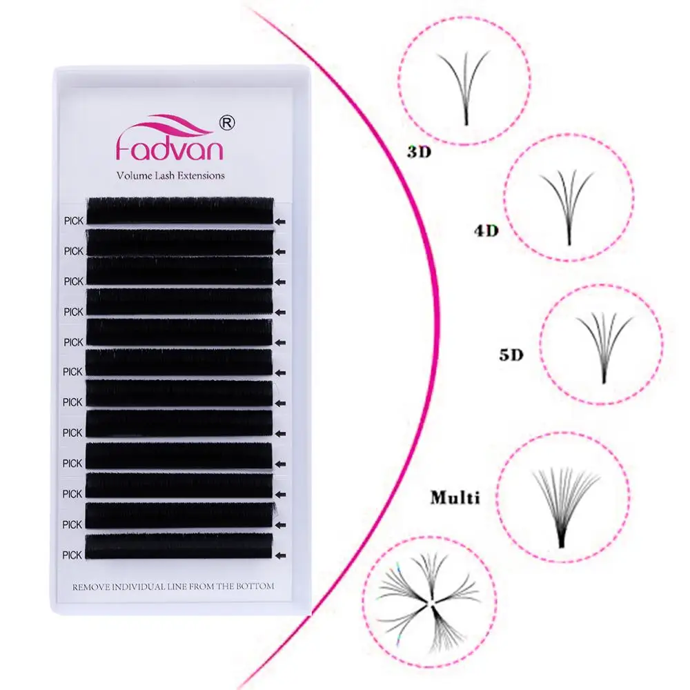 

Easy Fanning Volume Lashes 0.07 mm Rapid Blooming Lashes C D curl Mega Volume Lash Extensions Volume Eyelash Extensions