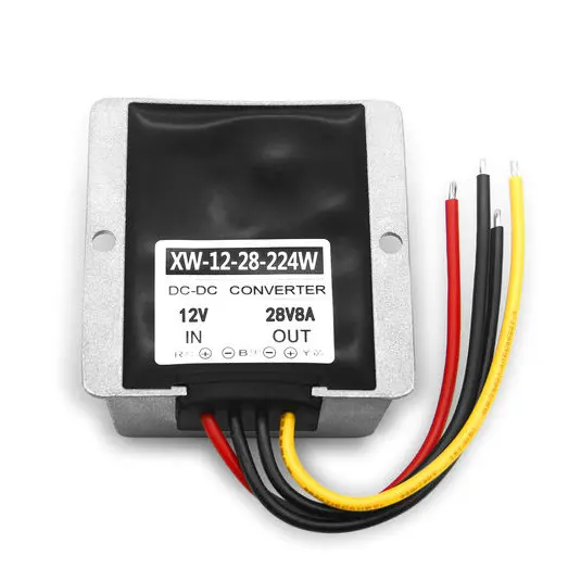 224W Dc 12 В до 28 в 5A 8A 10A повышающий преобразователь питания 28 в dc регулятор напряжения - Цвет: 224W