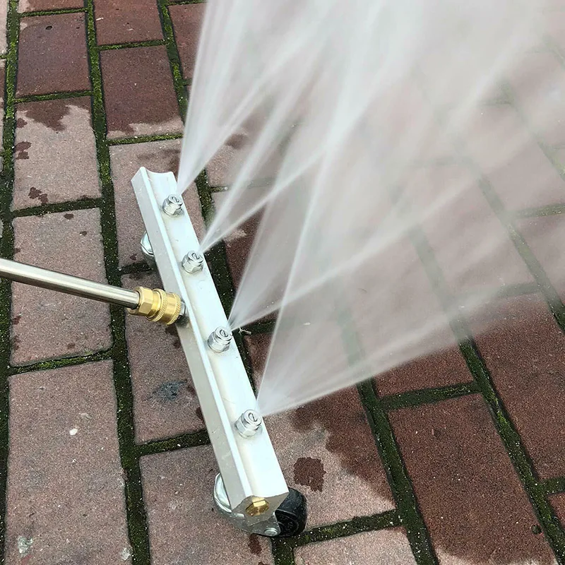 

Car Chassis Cleaner High Pressure Washer Upward Spray Nozzles W/ Caster Wheels