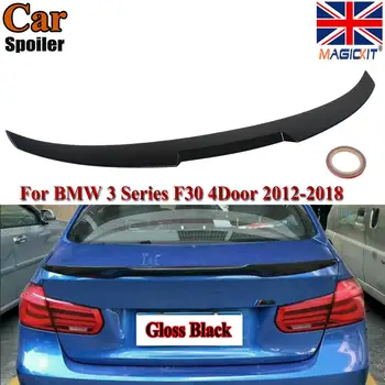 

MagicKit FOR BMW 3 SERIES F30 M4 STYLE PERFORMANCE REAR TRUNK BOOT SPOILER GLOSS BLACK