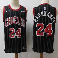/20 new Free shipping A+ chicago Men Adult#24 Lauri Markkanen Jersey