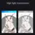 Elice A3 A4 A5 Рисунок Планшет Алмазная доска для рисования USB Art Copy Pad Написание эскизов Wacom Tracing led light pad