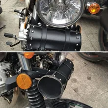 Для мотоцикла Harley сумка Универсальная кожаная 21x10x10 см аксессуары для багажа