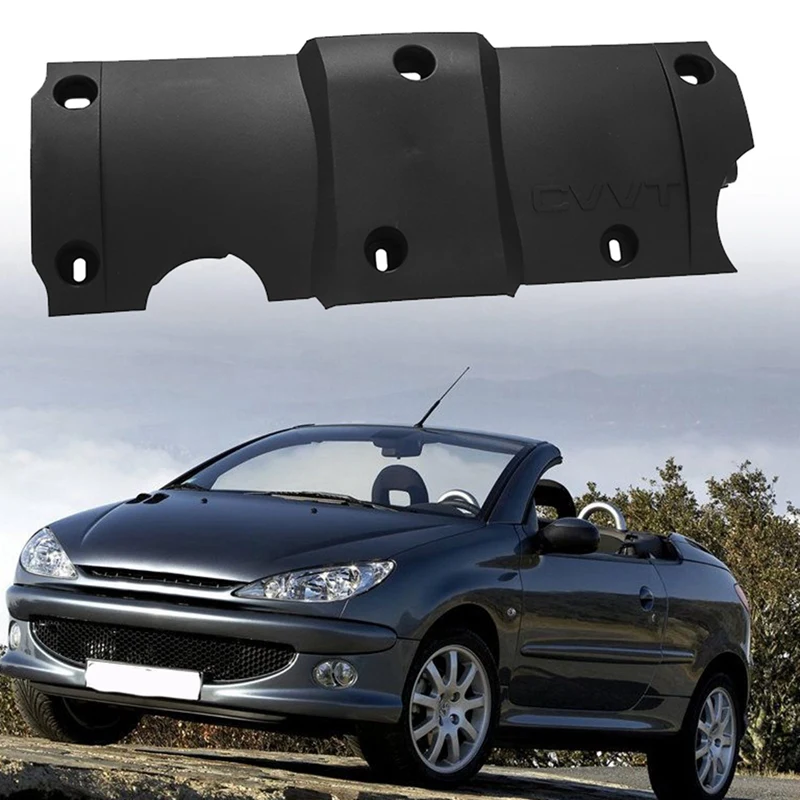 Car Engine Cover Heat Shield Decorative Cover for Peugeot 206 208 2008
