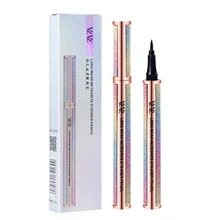 Черная Подводка для глаз лучший Водонепроницаемый жидкая подводка для глаз Ручка высокого пигмент длительнего действия макияжная подводка для глаз