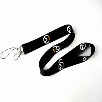 

Game OW Cosplay Lanyard Cartoon Keychain Mobile Phone Neck Strap ID Badge Card Holder Accessories Gift