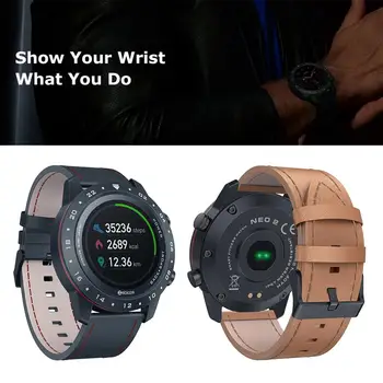 

New Zeblaze NEO 2 Touch Screen Bluetooth 5.0 Sports Smart Watch Heart Rate Monitor for Women Men Fitness Tracker Health Bracelet