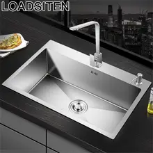 Zlewozmywak Ze Stali Nierdzewnej Lavello Cucina Evier Banheiro кухонная раковина для мытья посуды