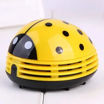 

Mini Ladybug Vacuum Cleaner Home Office Keyboard Cleaner Desktop Ornaments Gift Can Clean Dirty Things Like Soot, Hair