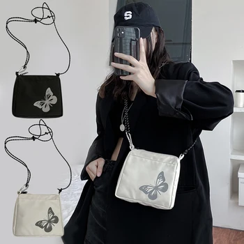 

Oxford Cloth Women Crossbody Bags Butterfly Reflective Street Shoulder Pouch Fashion Exquisite Shopping Bags