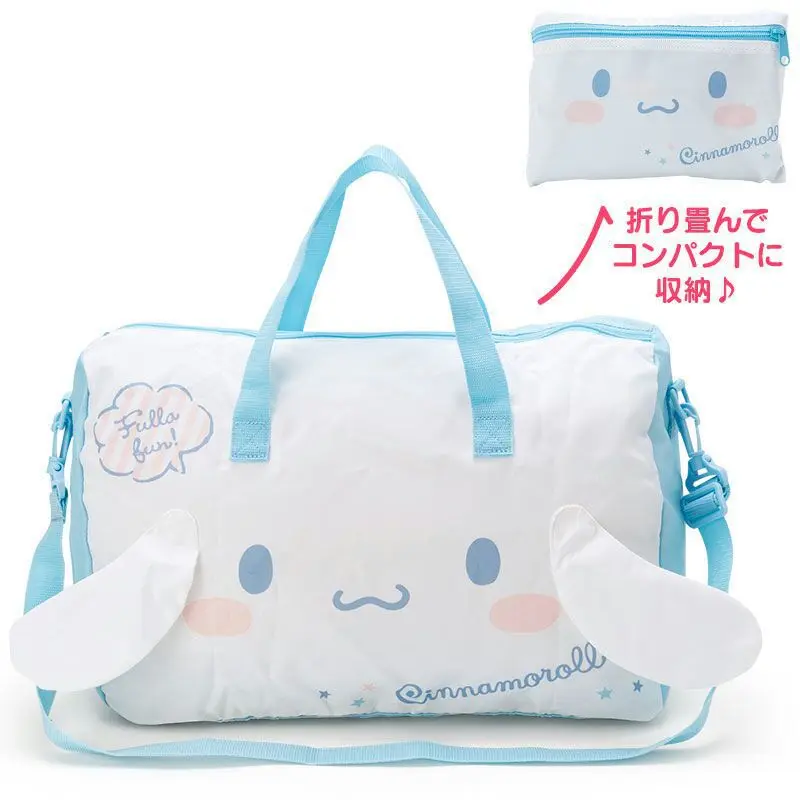 Милая Складная складная дорожная сумка My Melody Cinnamoroll PomPom Purin на колесах мессенджер