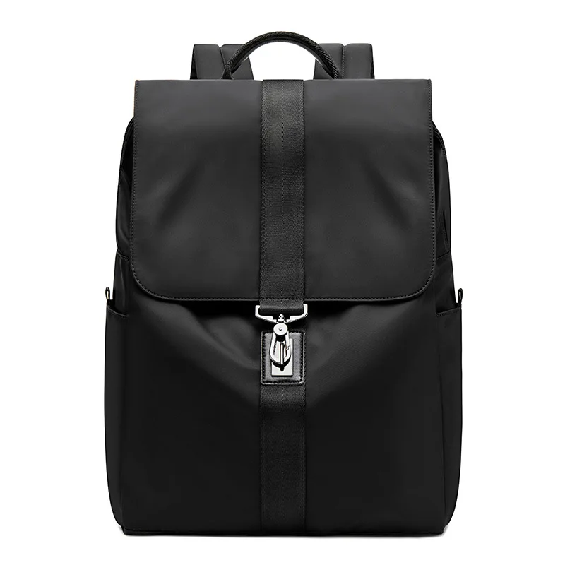 black buckle backpack
