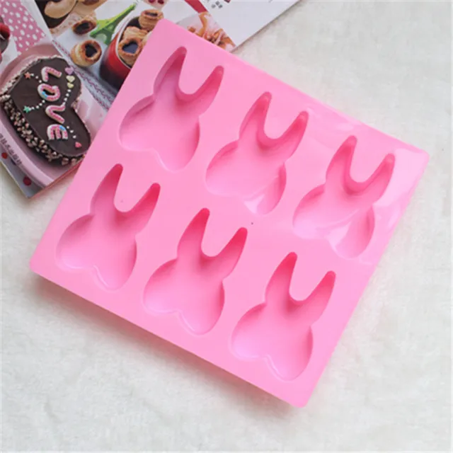 Fogak Csokoládé Fondant Torta Dekorációs Szerszámok Puding Penész 3D-S Fog Alakú Szilikon Aranyos 6 Lyukú Formák Jelly K568 - Image 3