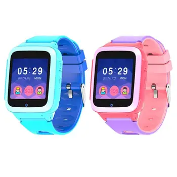 

DS71 Kids Security Touch Screen Positioning Tracker IP67 Music Smart Watch
