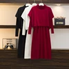 2022 New Autumn Winter Fashion Plus Size Women's Slim Fit Sweater Knit Sweater Bottoming Shirt Pullover Dress M-4XL ► Photo 1/4