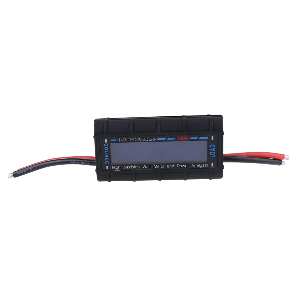 

RC Battery Power Meter Model Test 130A Power Meter Analyzer Current Power Meter