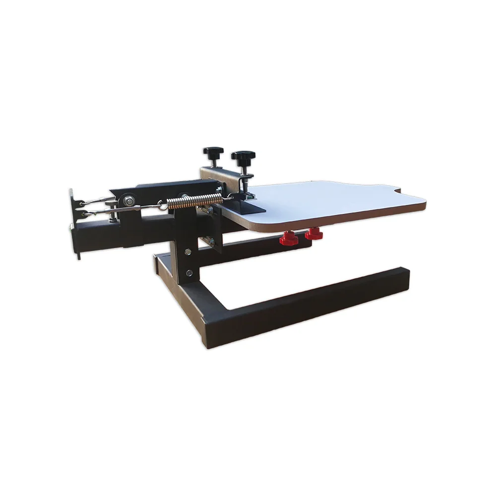 Manual 1 Color 1 Station Silk Screen Printing Machine 1-1 Press DIY T-Shirt Printing Bulk