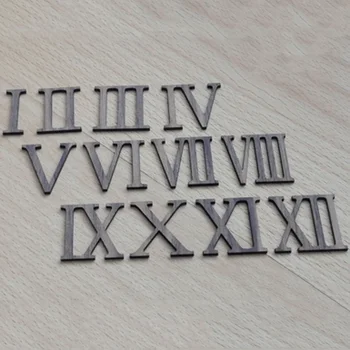 

Solid Wood Clock Parts Classic Vintage Big Roman Numbers Clocks Repair Accessories DIY Repair Parts Essential Tools Home Decor