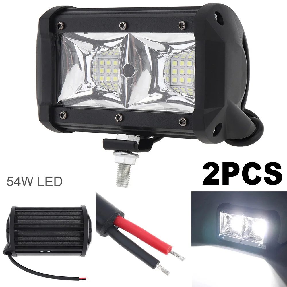 

5" Car Truck Working LED Light Headlight Headlamp Waterproof 12V-24V 6000K 2pcs