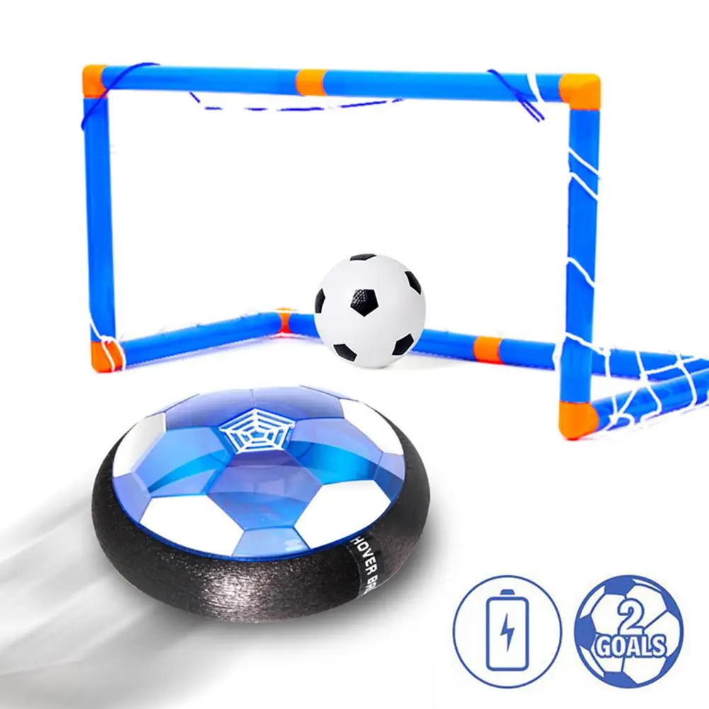 Inside Out Toys Juego electrónico de pelota de fútbol de fútbol de Air Power recargable luz colorida LED y parachoques suaves Edad 3 4 5 6 7 8 9 10 11 12 juego adolescente 