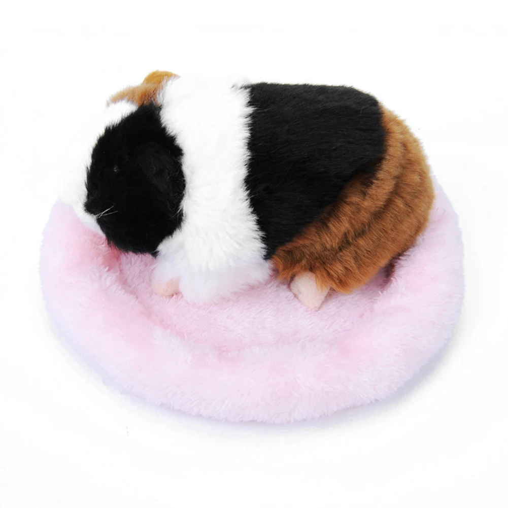 Warm Soft Velvet Cotton Small Pet Winter Pad Hamster Plush Bed Guinea Pig Cage House Mat Hedgehog Nest Squirrel Chinchilla Home