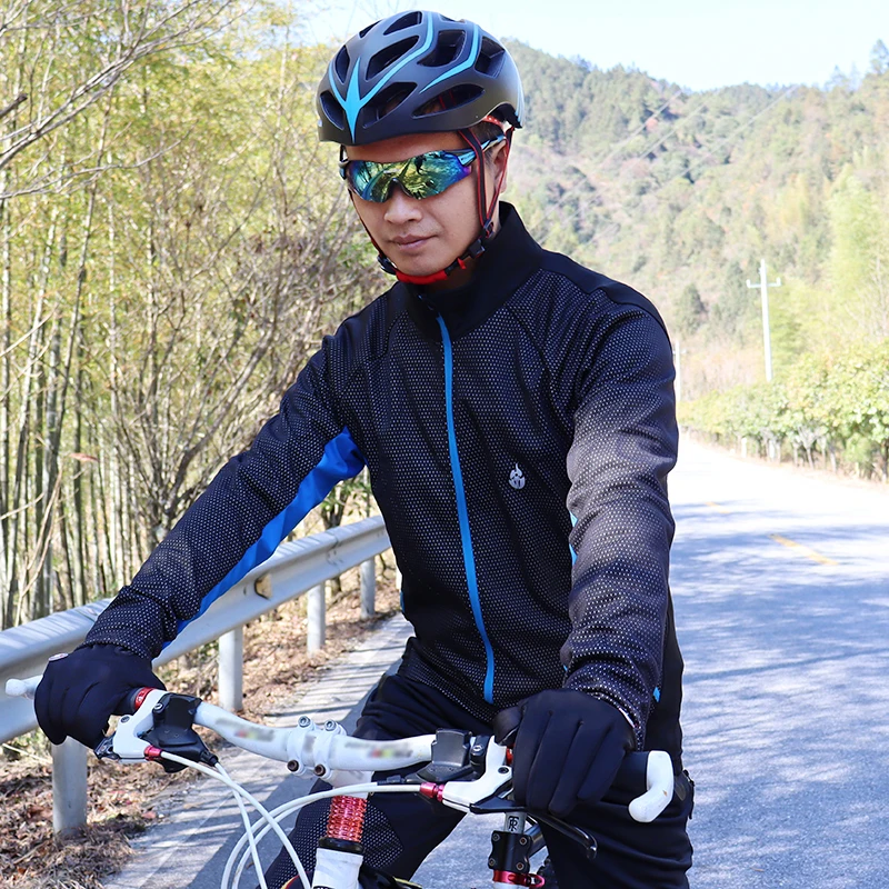 WOSAWE зимняя теплая велосипедная куртка ветрозащитная ветровка для горных