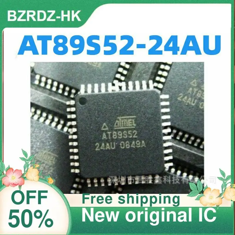 

5 шт. AT89S52 AT89S52-24AU новый оригинальный IC