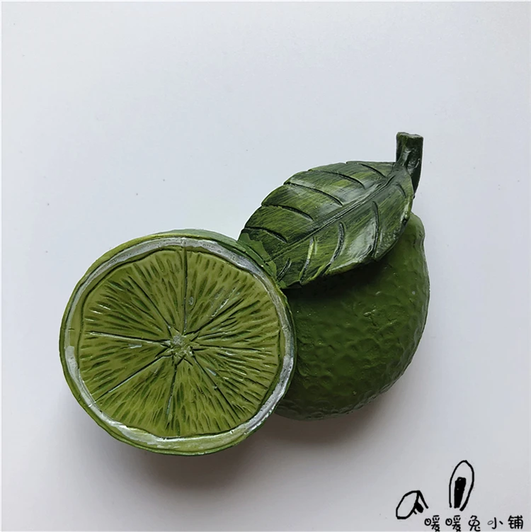 Durian mangosteen лимон Ананас Фрукты смолы наклейки на холодильник стерео магнит